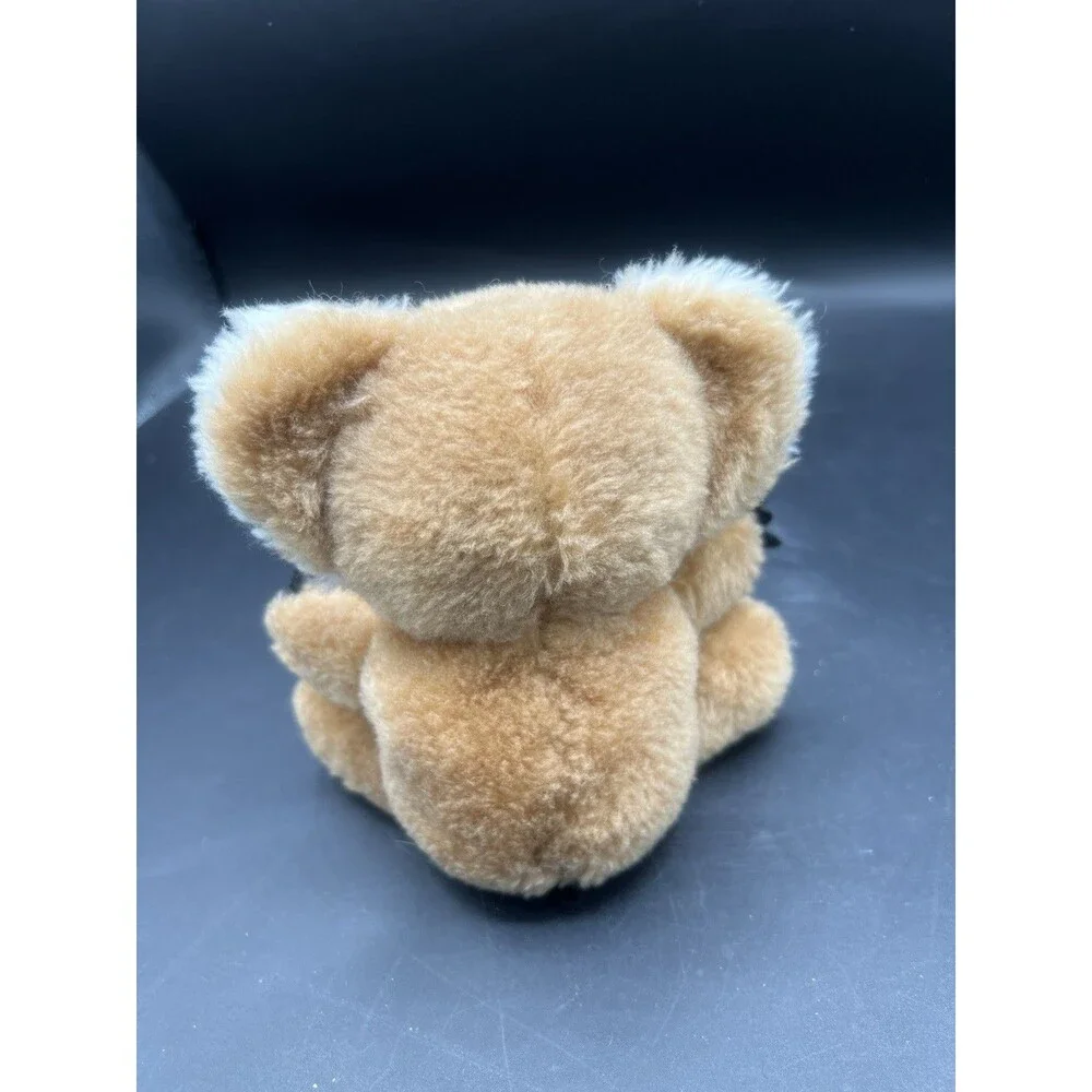 Vintage R. Dakin 1978 Koala Plush Stuffed Animal 5” Tan White Collectible